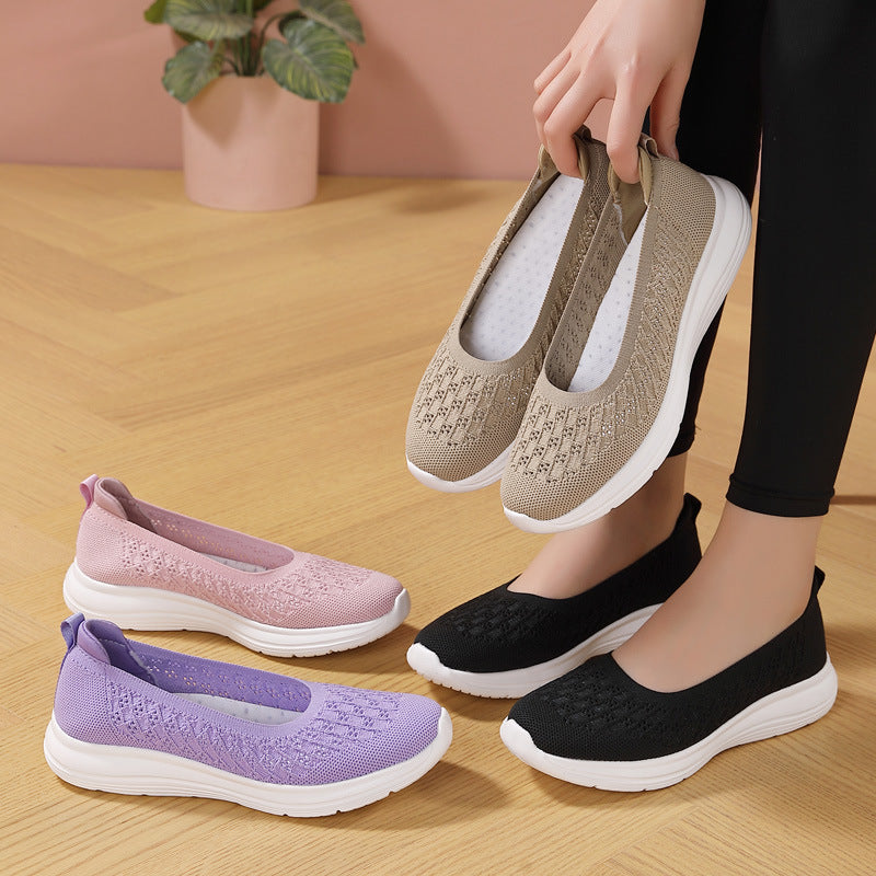 Kvinders Slip-on Fritidssko med Åndbar Overdel 4