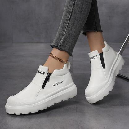 Kvinders Slip-on Sneakers Med Skridsikker Sål 4