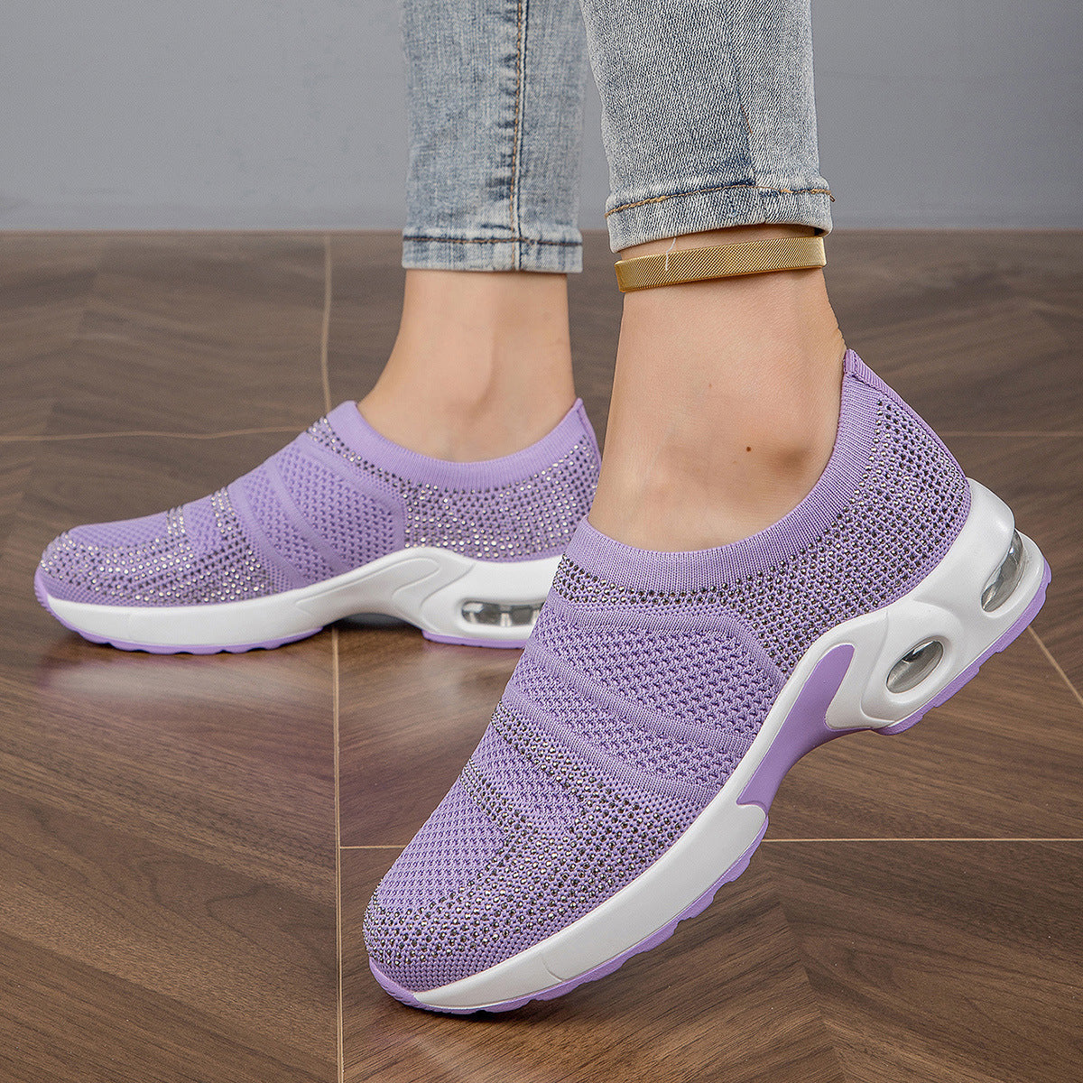 Kvinders Slip-on Sportssneakers Moderne 6
