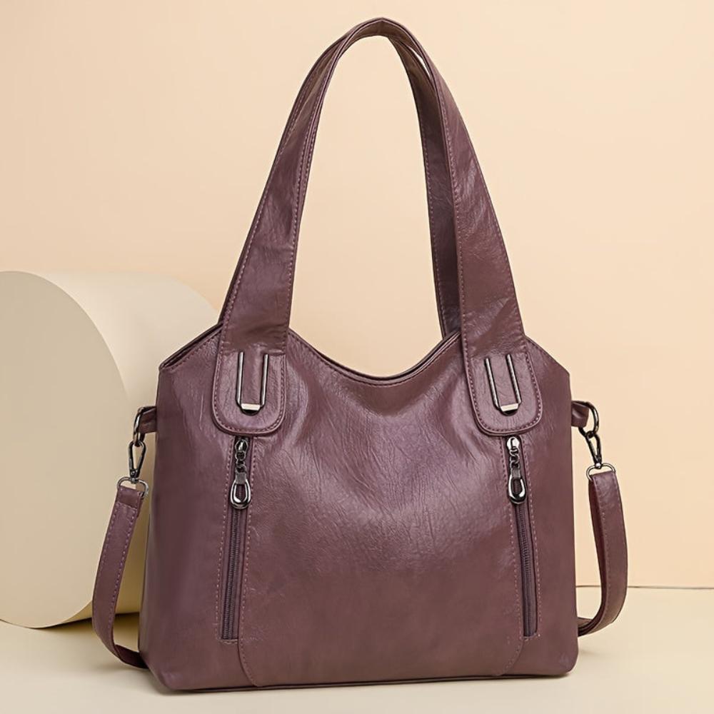 Kvinders Slouchy Chic Skuldertaske 4