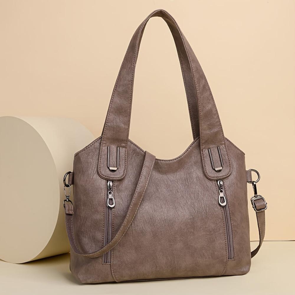 Kvinders Slouchy Chic Skuldertaske 6