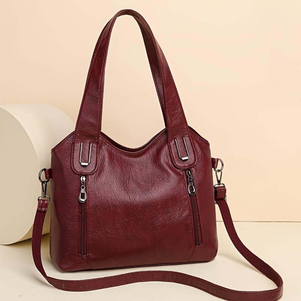 Kvinders Slouchy Chic Skuldertaske 7