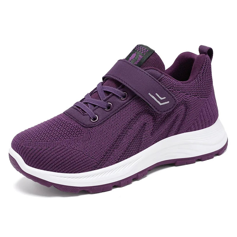 Kvinders Sneakers Åndbar Mesh Casual Gummisål 5