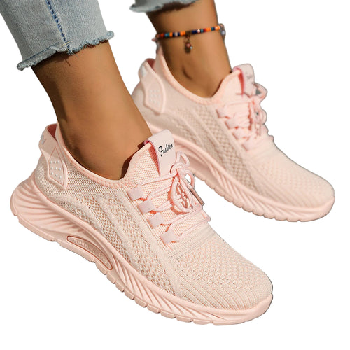 Kvinders Sneakers Casual Mode Fly Weaving 0