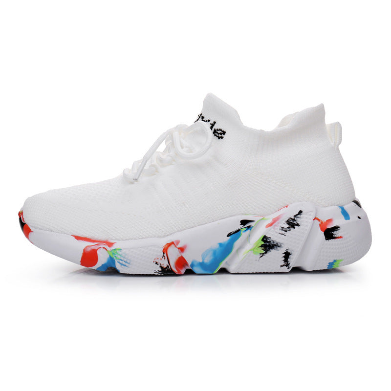 Kvinders Sneakers Dynamisk Farvedesign 0