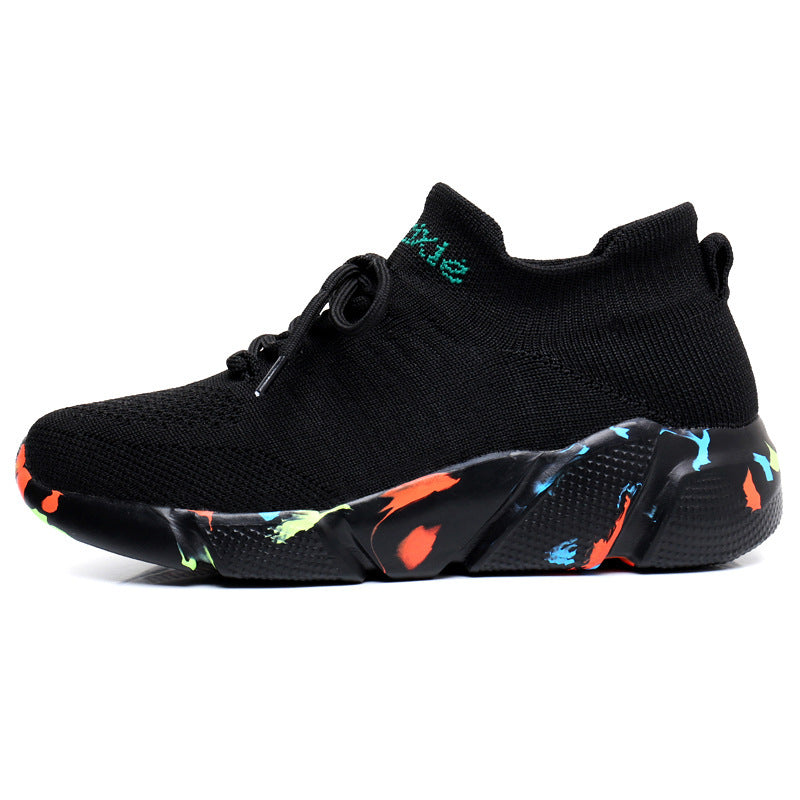 Kvinders Sneakers Dynamisk Farvedesign 11