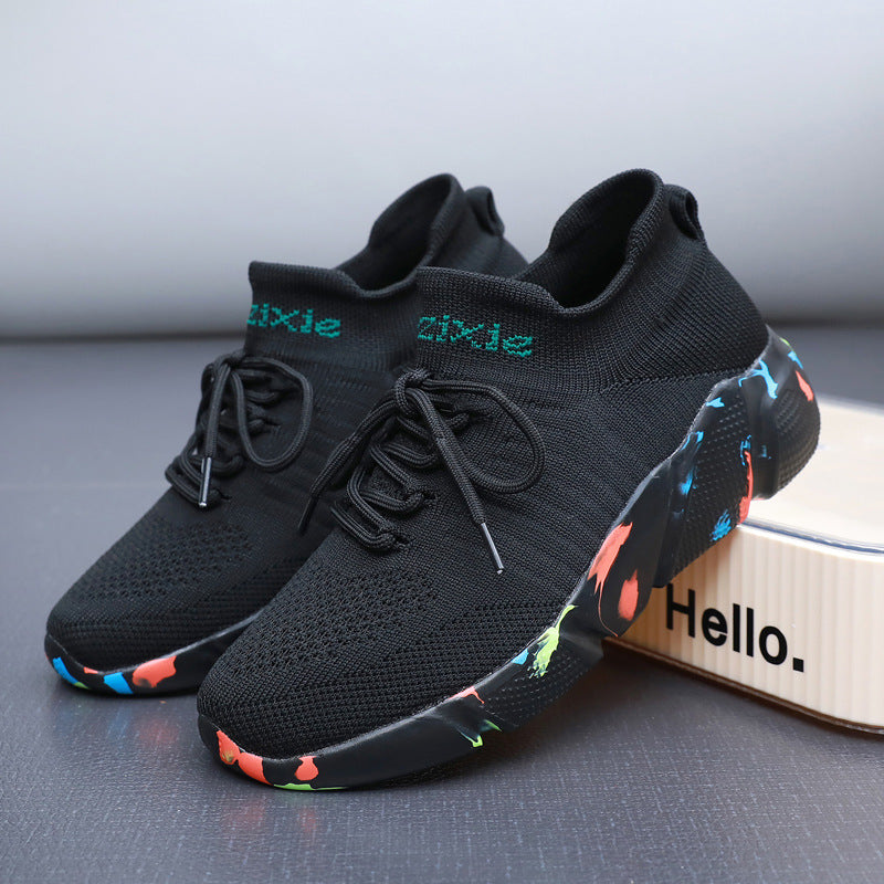Kvinders Sneakers Dynamisk Farvedesign 2