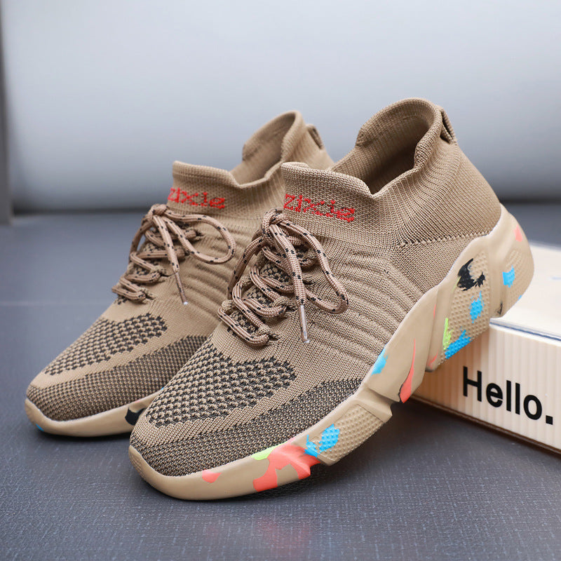 Kvinders Sneakers Dynamisk Farvedesign 4