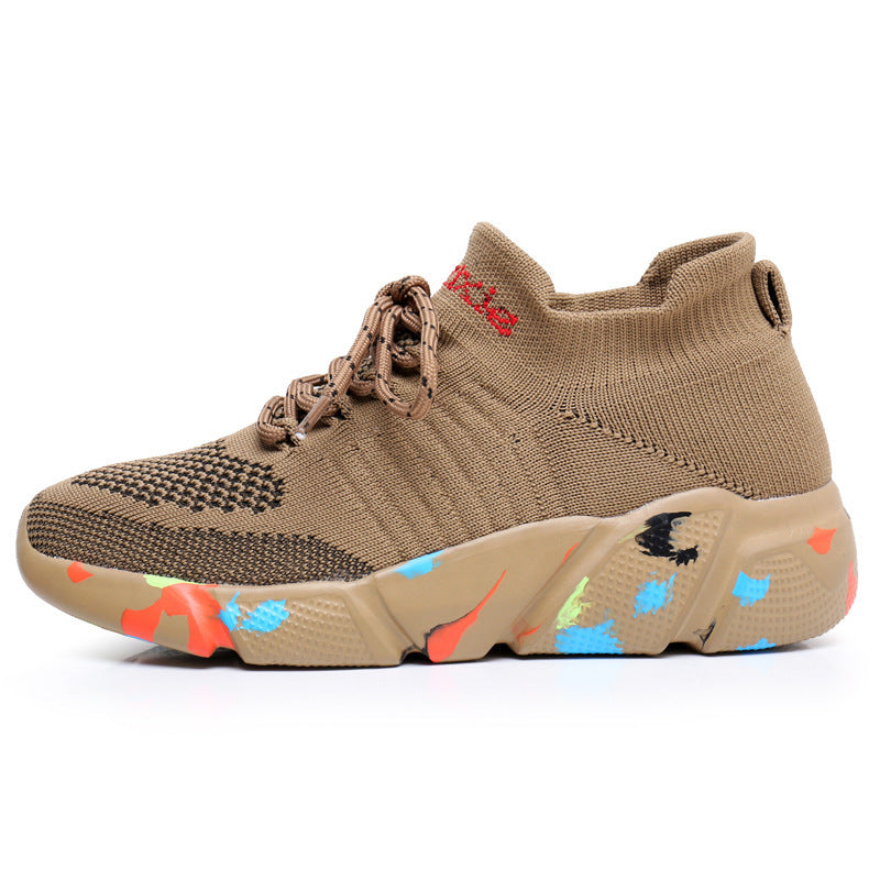 Kvinders Sneakers Dynamisk Farvedesign 7