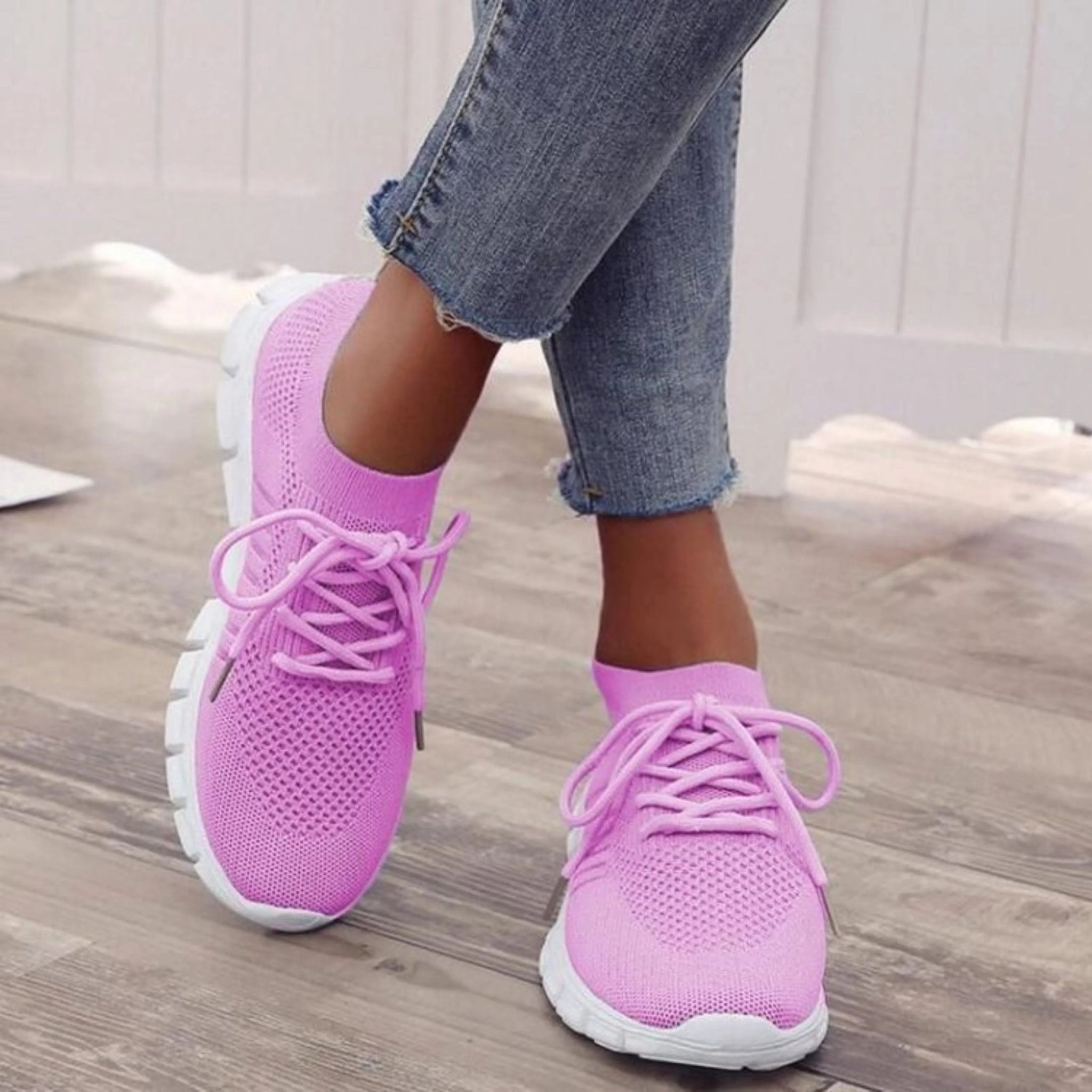 Kvinders Sneakers Komfortabelt Design 4
