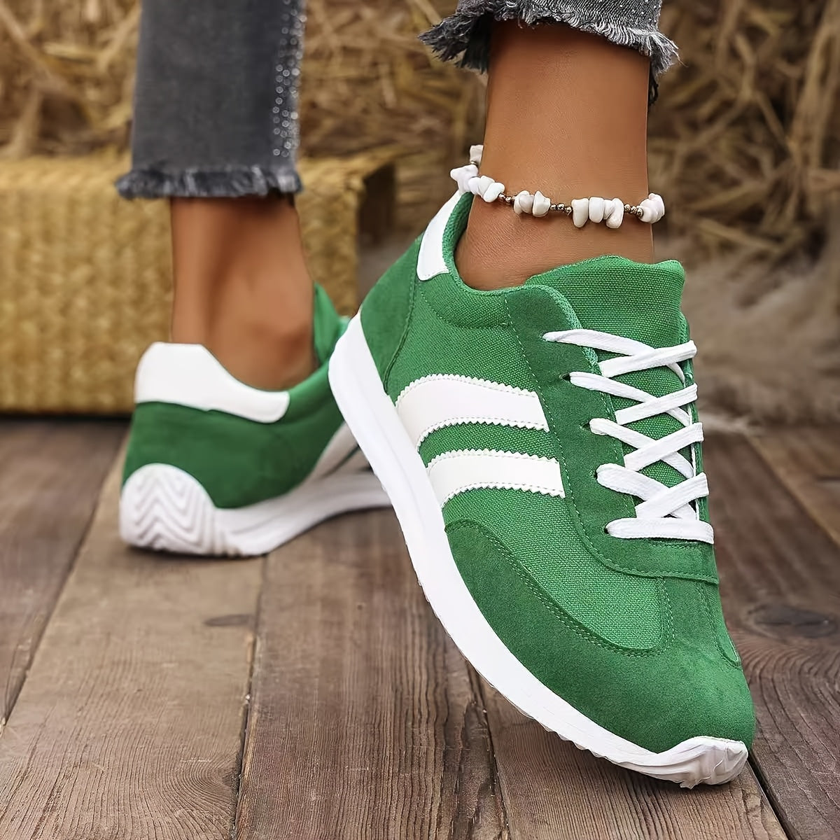 Kvinders Sneakers Lav Skulder Elegant Design 3