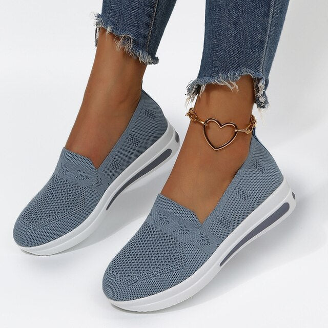 Kvinders Sneakers Moderne Åndbar Tekstil 2