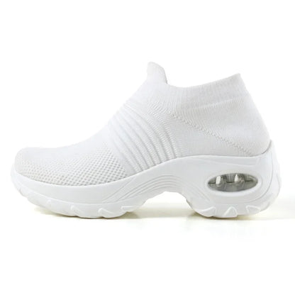 Kvinders Sneakers Platform Åndbart Stof 1