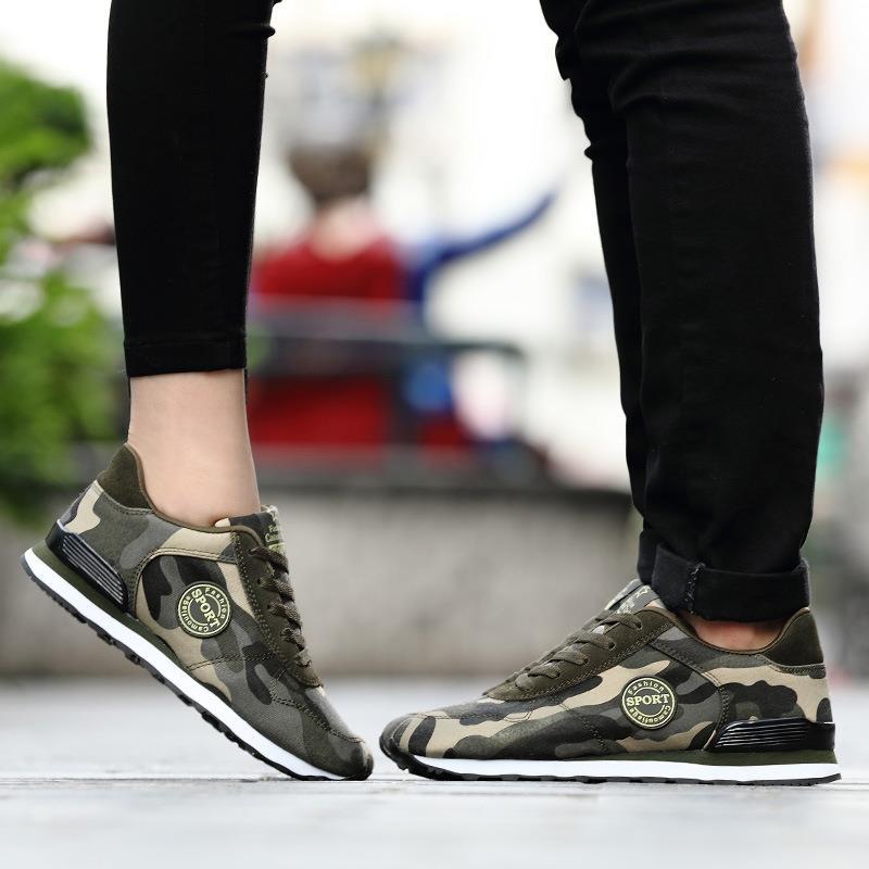 Kvinders Sneakers Sporty Camouflage Design 2