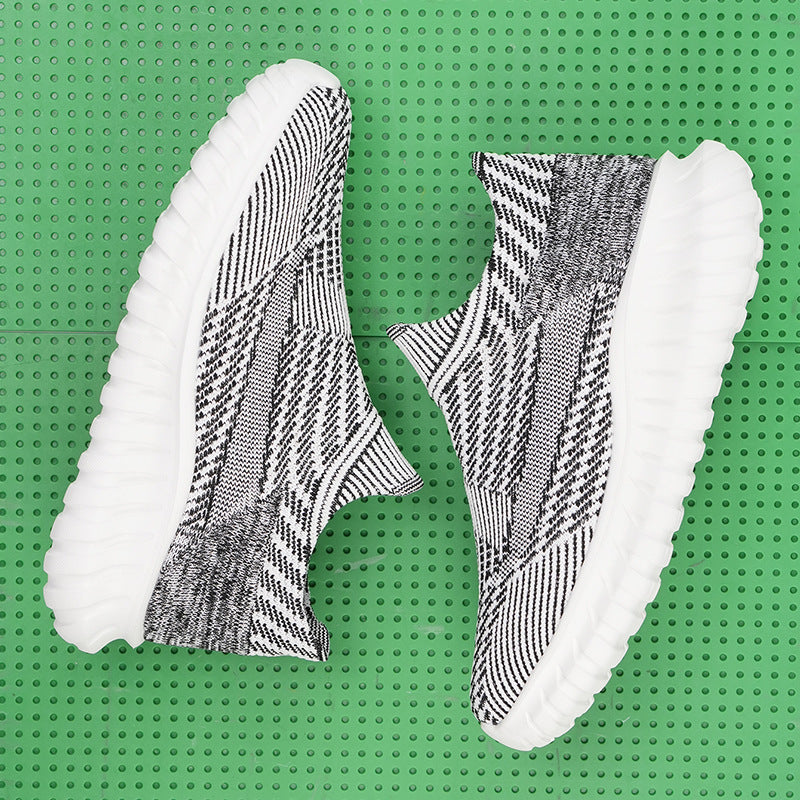 Kvinders Sneakers Strikket Design Komfortable og Fleksible 2