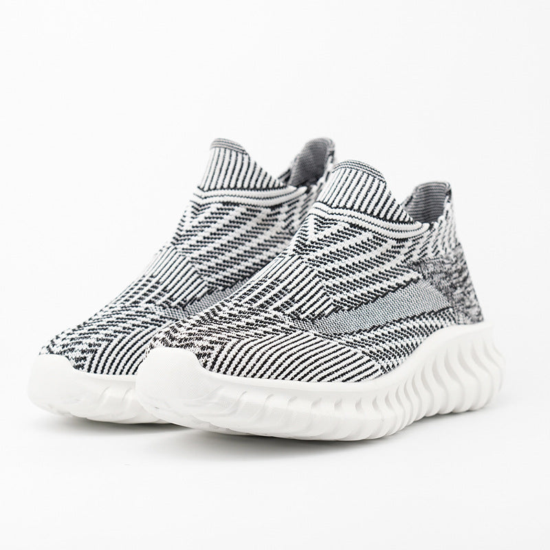 Kvinders Sneakers Strikket Design Komfortable og Fleksible 5