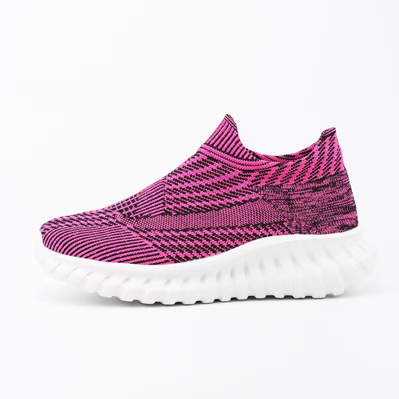 Kvinders Sneakers Strikket Design Komfortable og Fleksible 6