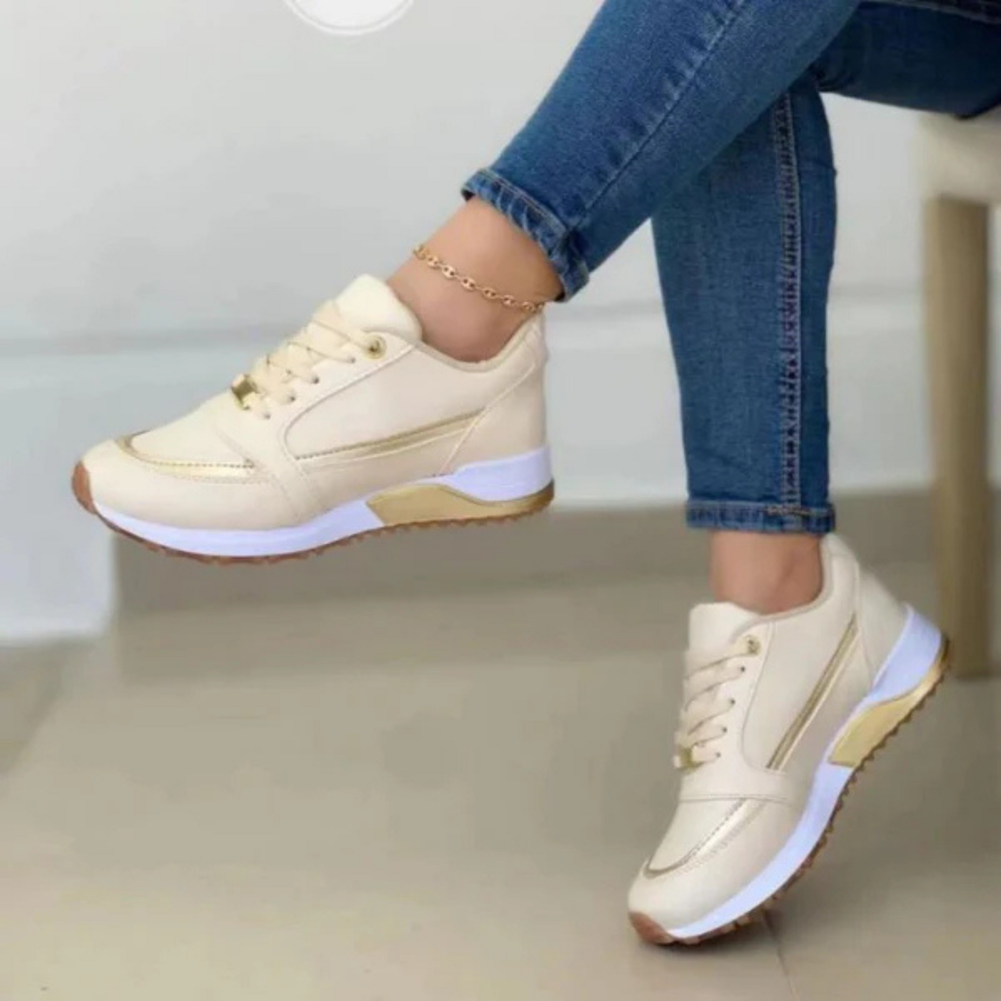 Kvinders Sneakers Tidløst Design 3