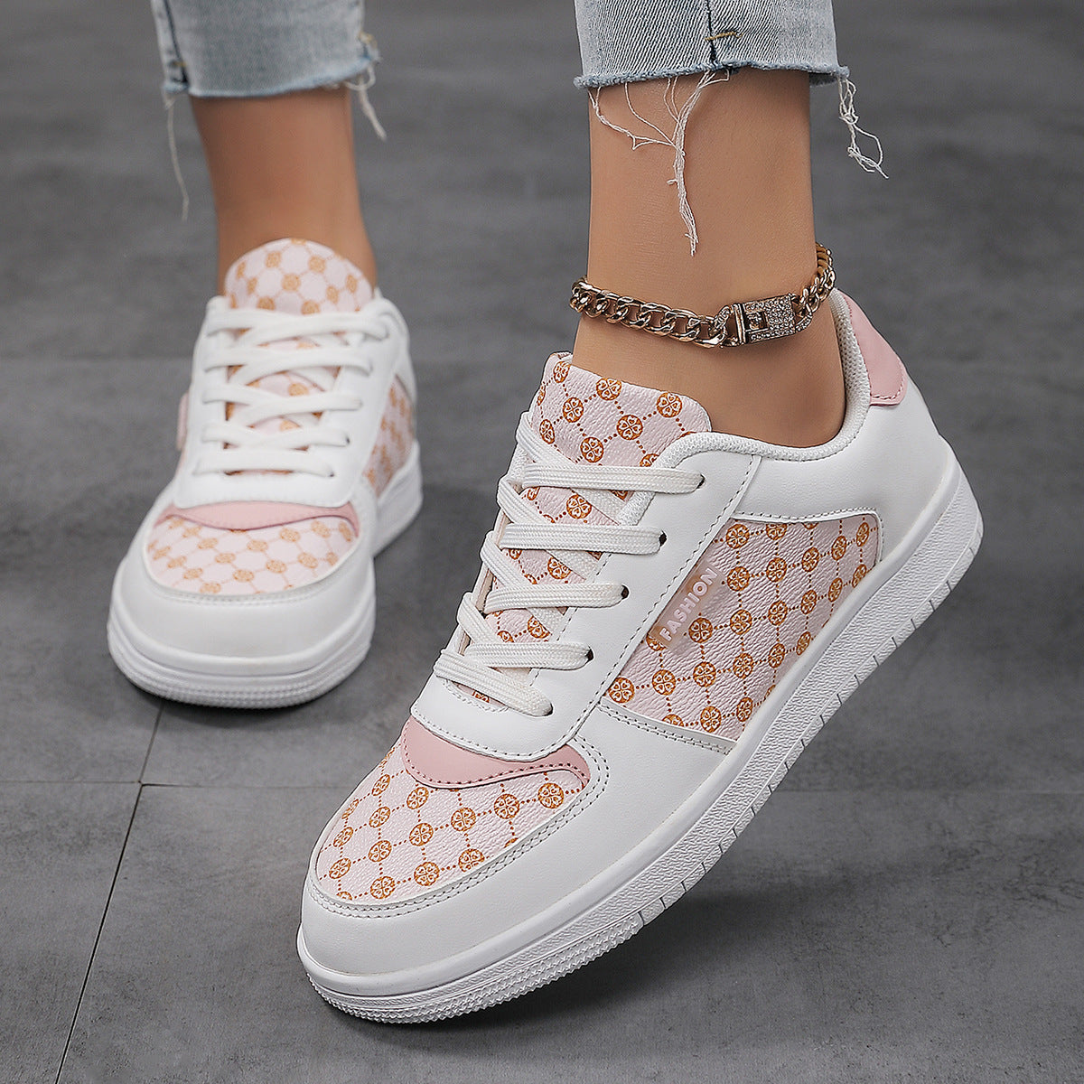 Kvinders Sneakers Trendy Design Komfortabel og Fleksibel 1