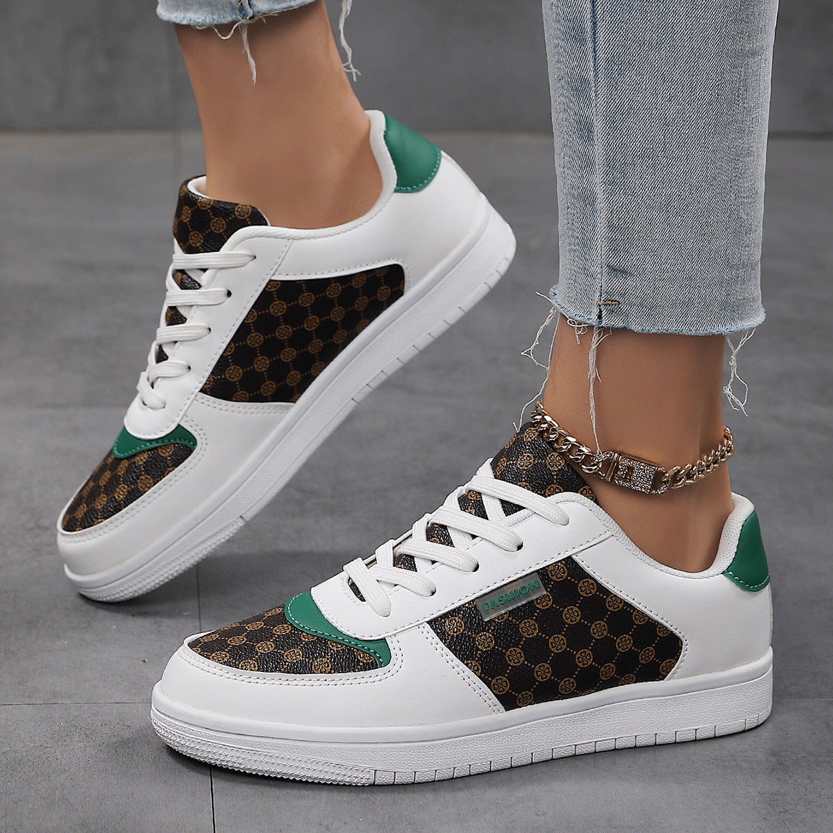 Kvinders Sneakers Trendy Design Komfortabel og Fleksibel 2