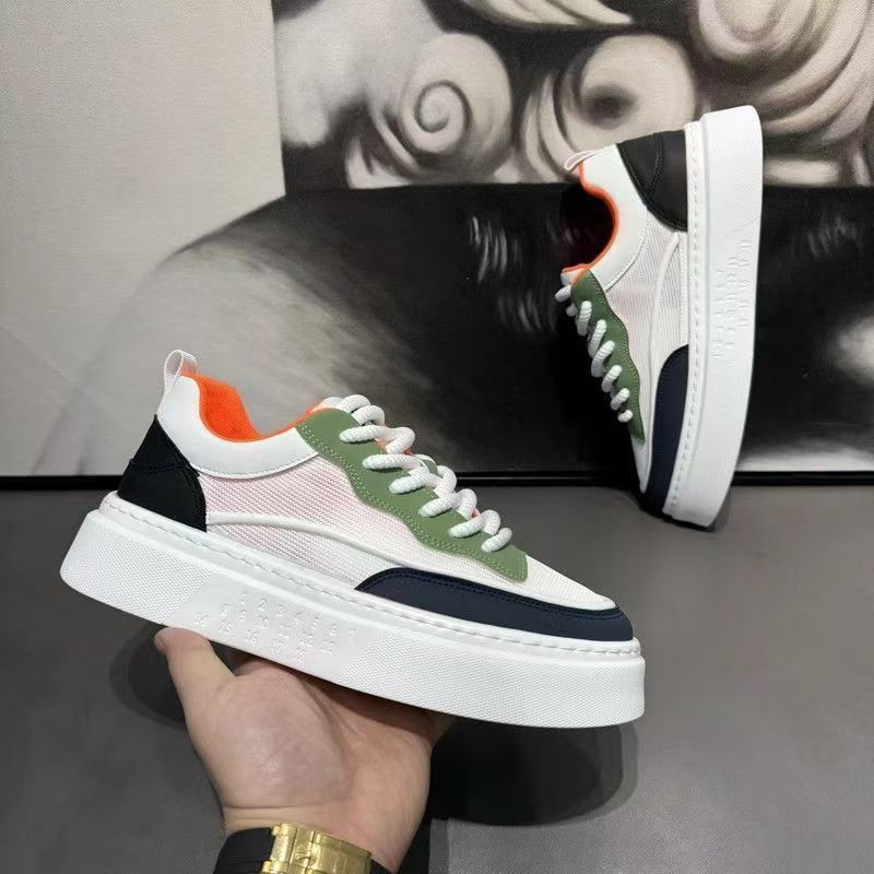Kvinders Sneakers Urban Stil med Tyk Ydersål 1