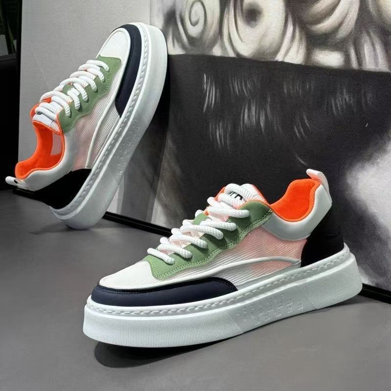 Kvinders Sneakers Urban Stil med Tyk Ydersål 2