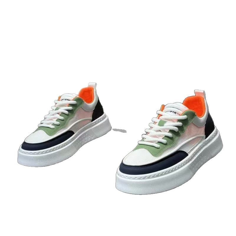 Kvinders Sneakers Urban Stil med Tyk Ydersål 5
