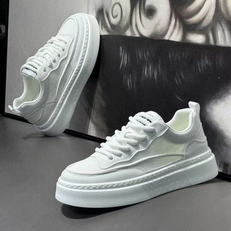 Kvinders Sneakers Urban Stil med Tyk Ydersål 7