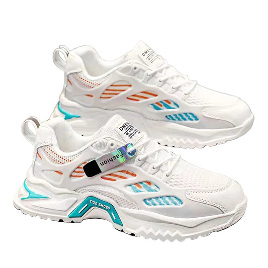 Kvinders Sneakers med Åndbar Mesh og Stødabsorberende Sål 0