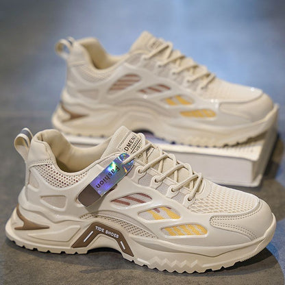 Kvinders Sneakers med Åndbar Mesh og Stødabsorberende Sål 1