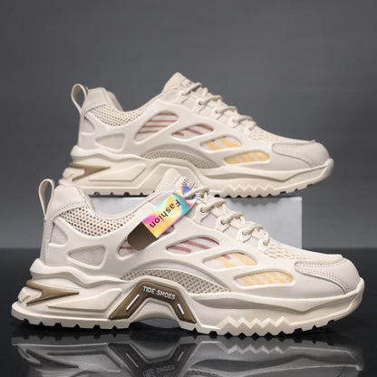 Kvinders Sneakers med Åndbar Mesh og Stødabsorberende Sål 3