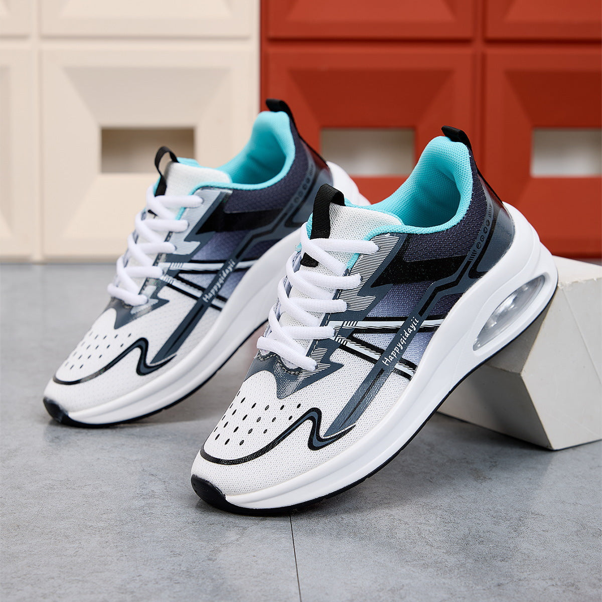 Kvinders Sneakers med Dæmpende Sål og Åndbart Design 4