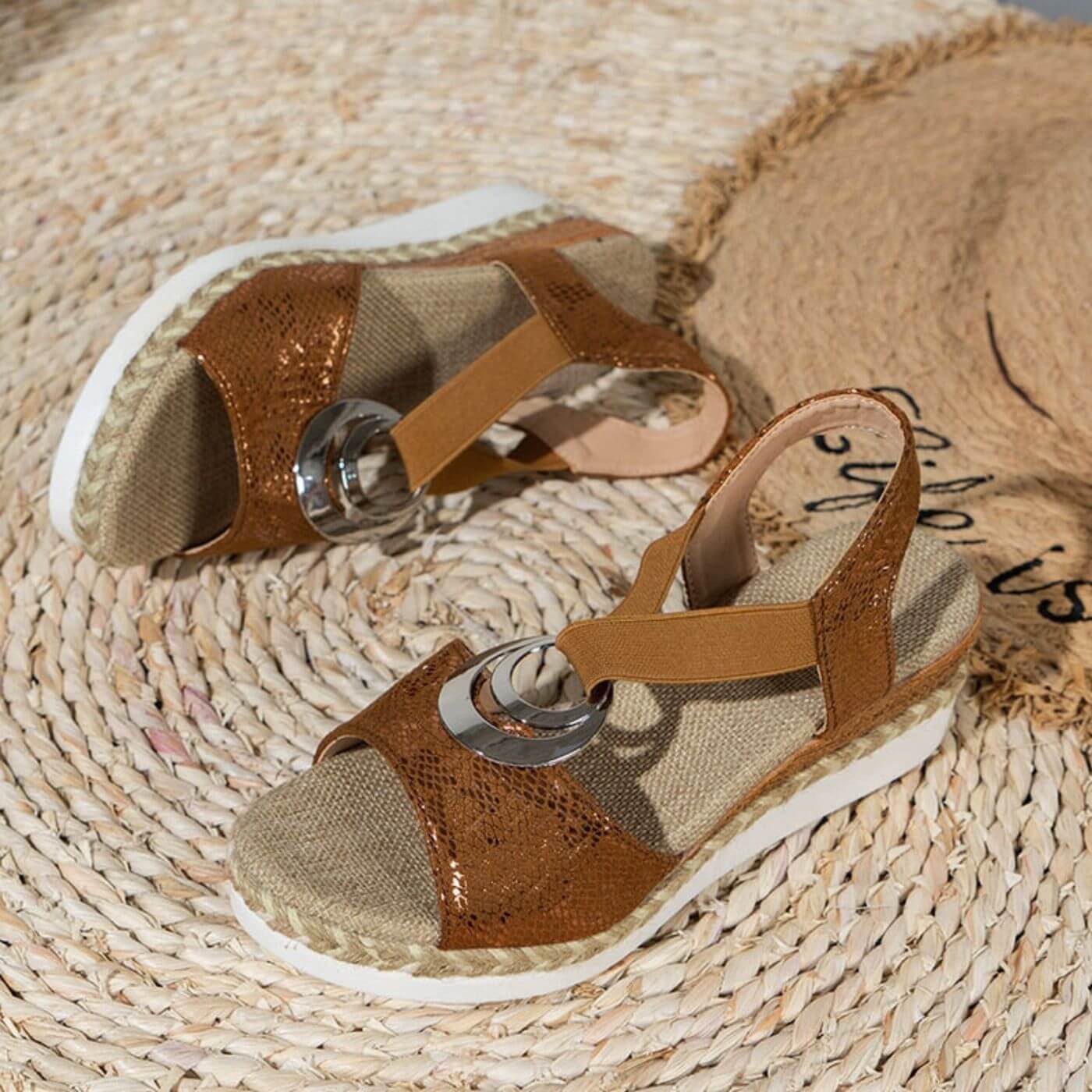 Kvinders Sommer Sandaler Komfortabelt Design 7