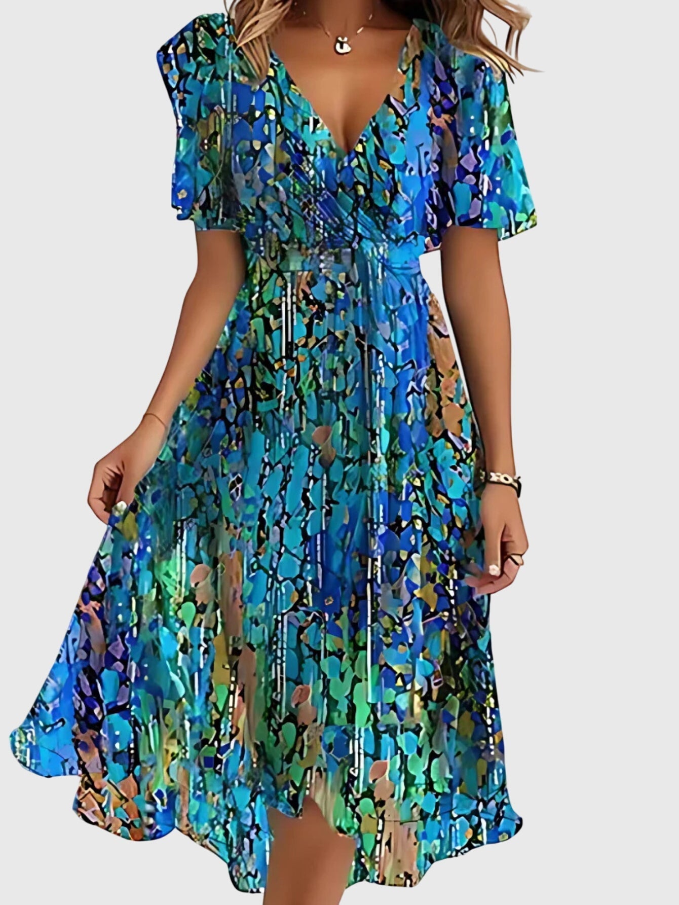 Kvinders Sommerkjole Boho-Chic 4