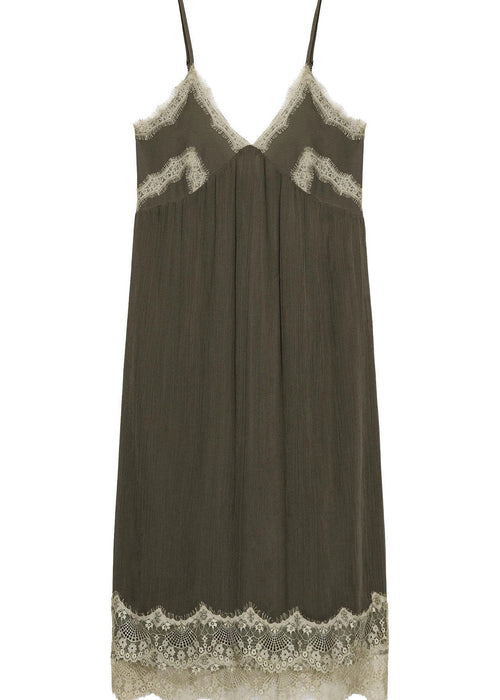 Kvinders Sommerkjole V-hals Patchwork Design 2