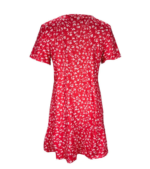 Kvinders Sommerkjole med Blomsterprint 2