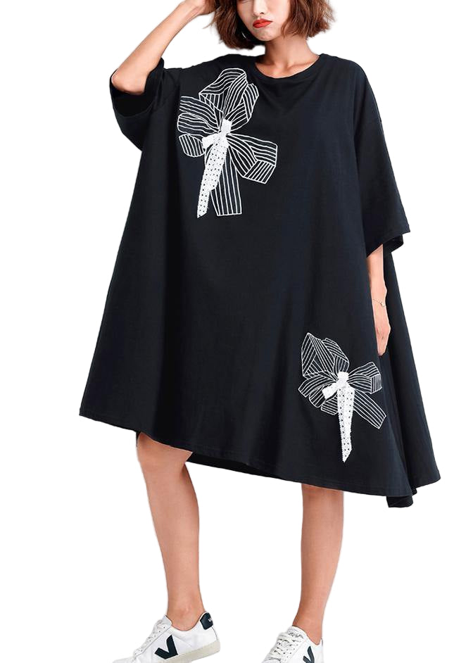 Kvinders Sommerkjole med Broderi 0