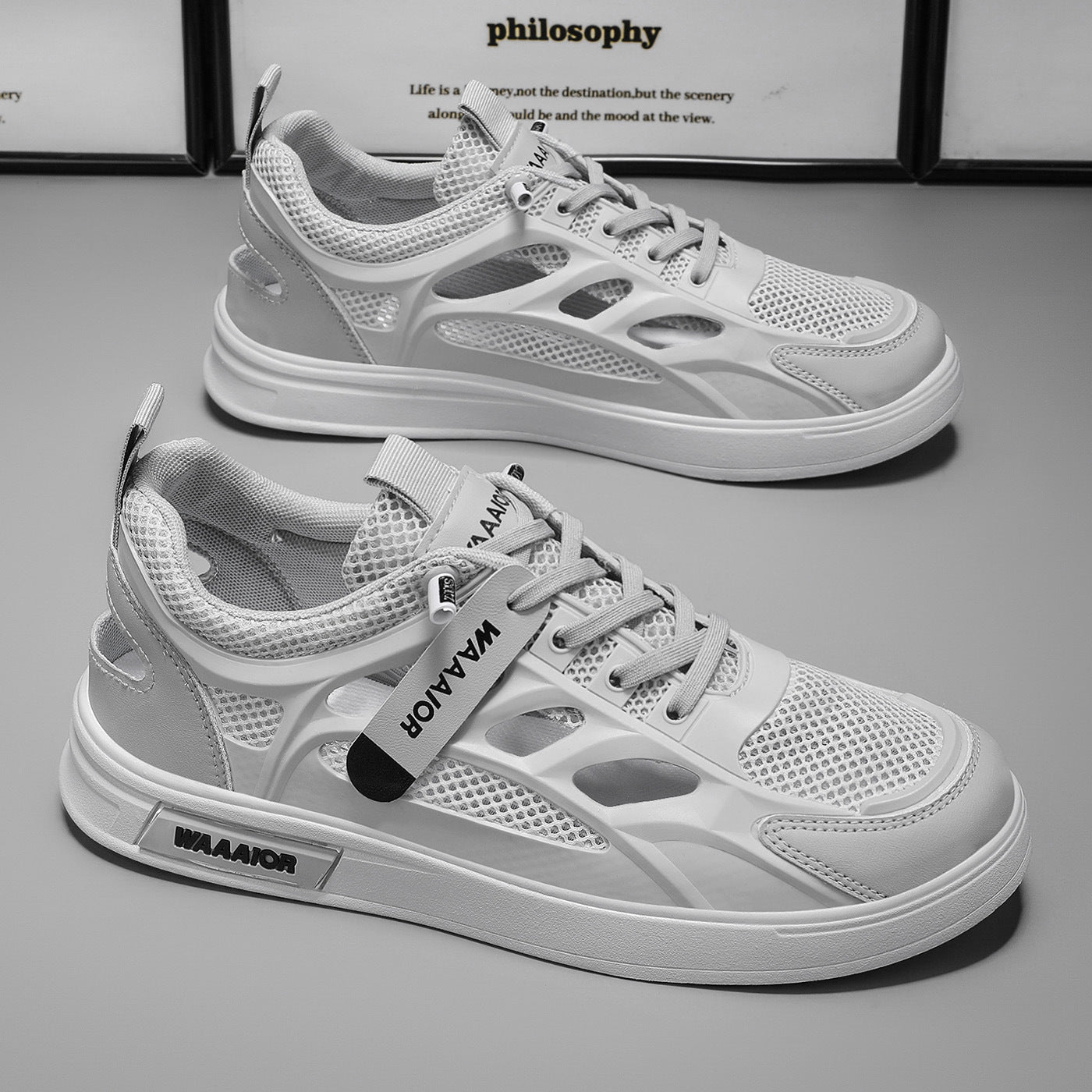 Kvinders Sportssneakers Åndbar Design med Skridsikker Sål 6