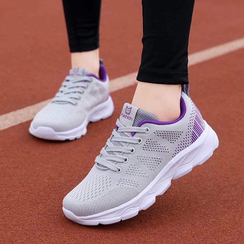 Kvinders Sportssneakers Letvægts Design Moderne 4