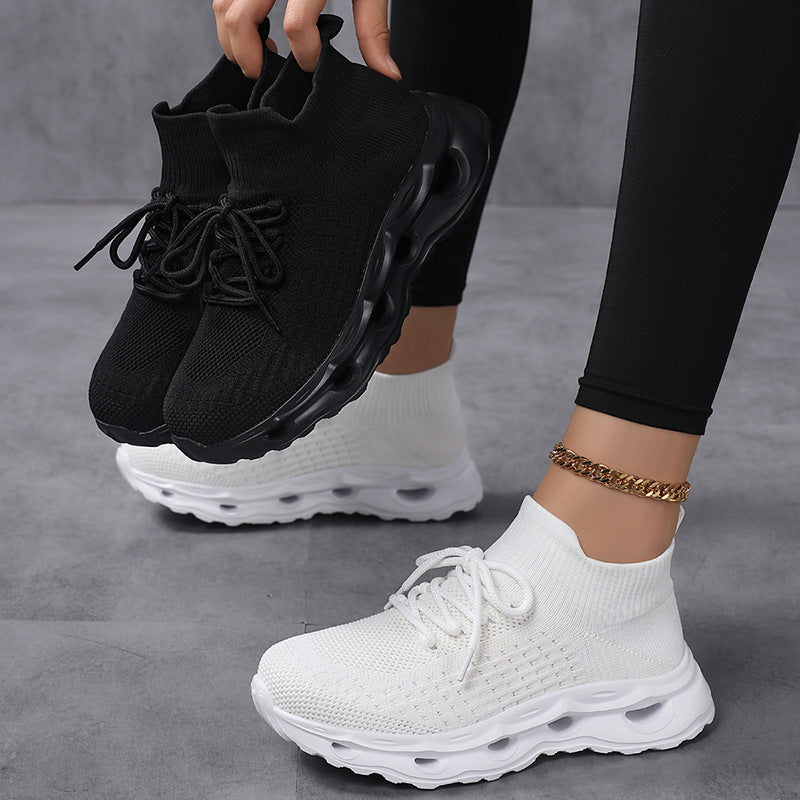 Kvinders Sportssneakers med Elastisk Skaft 4