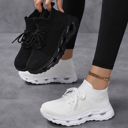 Kvinders Sportssneakers med Elastisk Skaft 4
