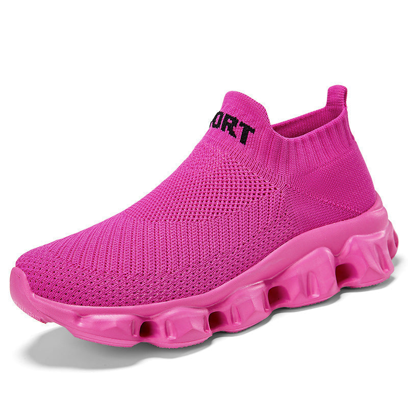 Kvinders Sportssneakers med Elastisk Skaft Tidsløst Design 10