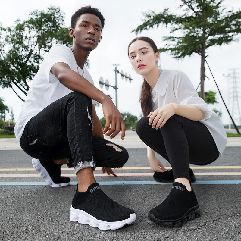 Kvinders Sportssneakers med Elastisk Skaft Tidsløst Design 2