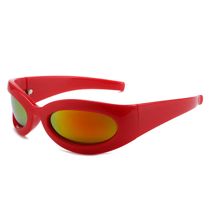 Kvinders Sportssolbriller Aerodynamisk Design 3