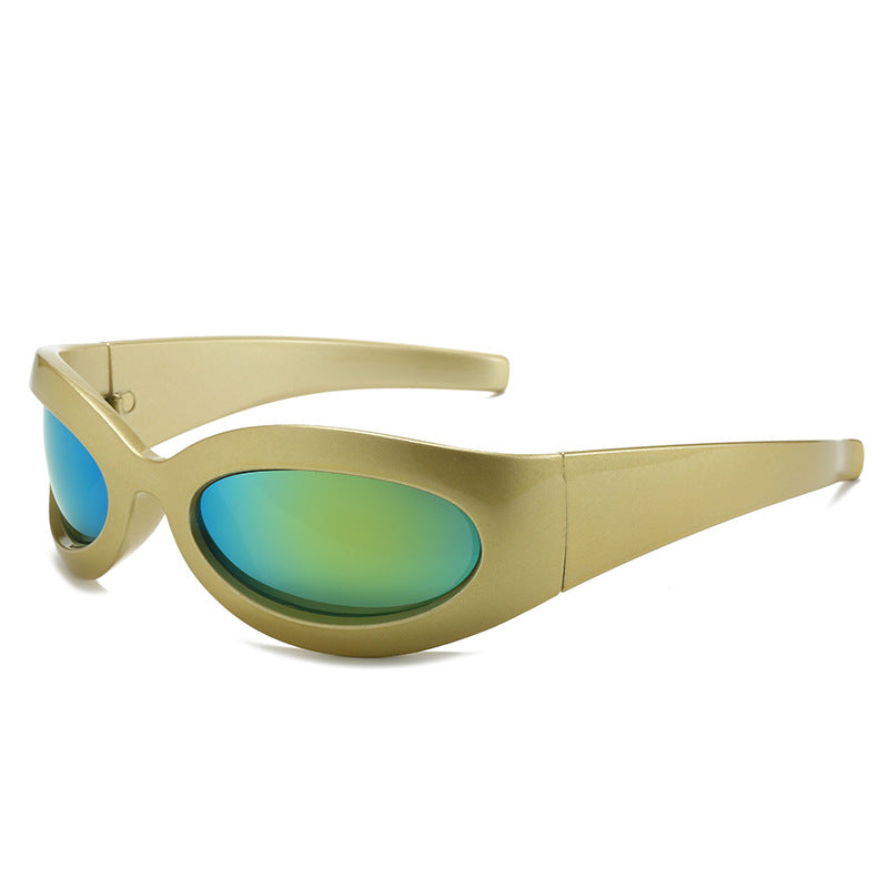 Kvinders Sportssolbriller Aerodynamisk Design 4