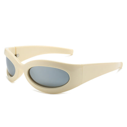 Kvinders Sportssolbriller Aerodynamisk Design 8