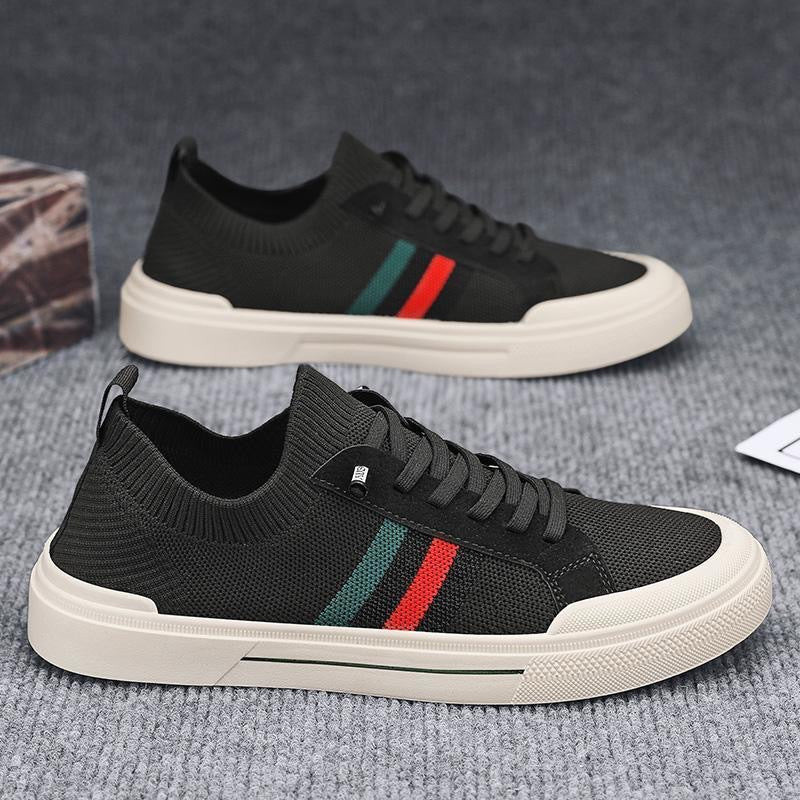 Kvinders Sporty Sneakers med Elastisk Komfort 2