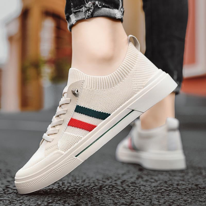 Kvinders Sporty Sneakers med Elastisk Komfort 4