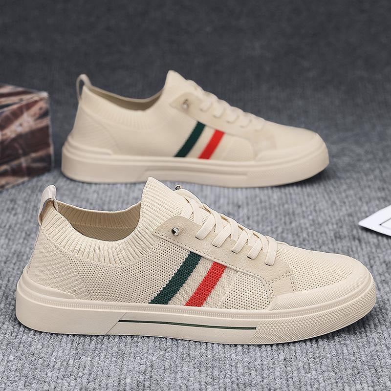 Kvinders Sporty Sneakers med Elastisk Komfort 7