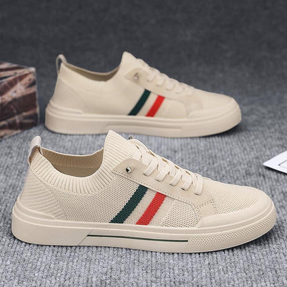 Kvinders Sporty Sneakers med Elastisk Komfort 7